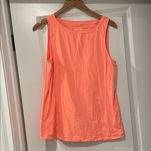 Lilly Pulitzer luxletic orange Coral Tank Top large